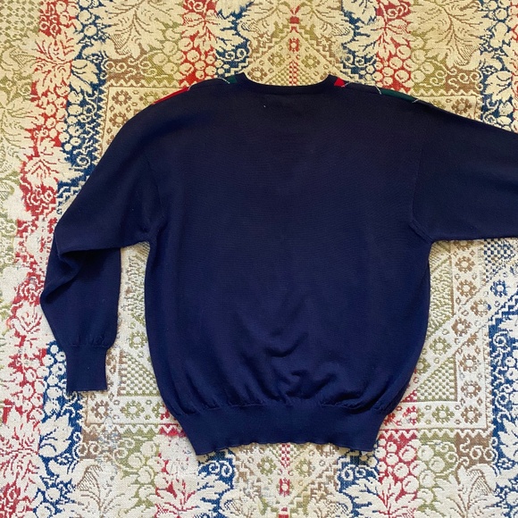 Vintage Pringle of Scotland Argyle Wool Sweater - Picture 4 of 8